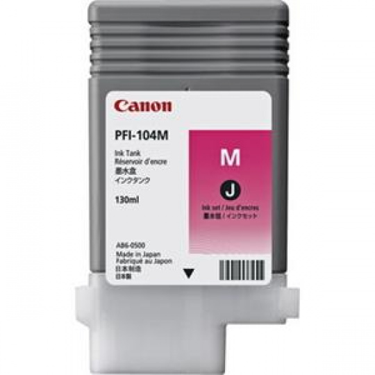Canon cartridge PFI-104M iPF-65x, 75x (PFI104M) / Magenta / 130ml