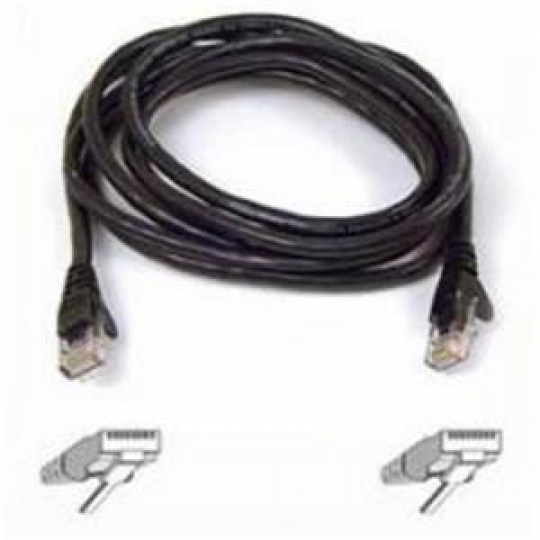 Belkin kabel PATCH UTP CAT6 2m černý, blistr