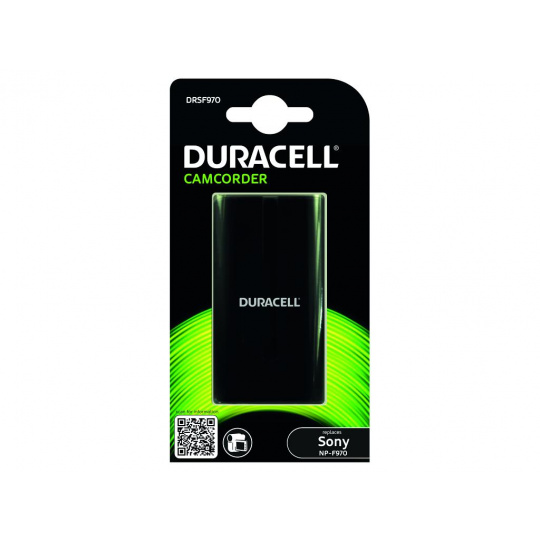 DURACELL Baterie - Baterie do kamery nahrazuje Sony MP-F970 7,2V 7800mAh