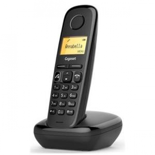 Gigaset A270-BLACK - DECT/GAP bezdrátový telefon, barva černá