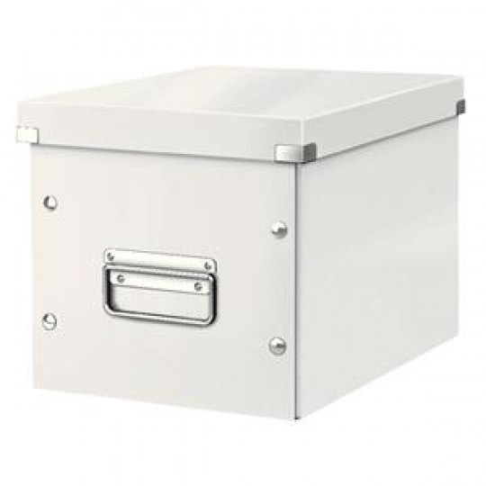 LEITZ Čtvercová krabice  Click&Store, velikost M (A5), bílá