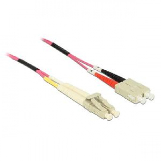 Delock optický kabel LC / SC Multimode OM4.  5 m