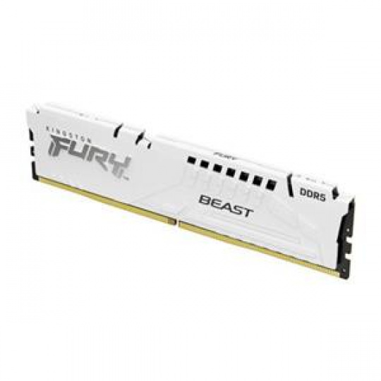 KINGSTON 32GB 6000MT/s DDR5 CL40 DIMM FURY Beast White XMP
