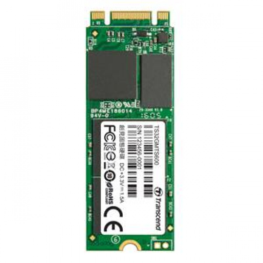TRANSCEND MTS600 32GB SSD disk M.2 2260, SATA III (MLC), tray