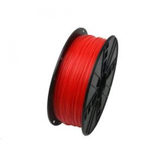 GEMBIRD Tisková struna (filament), ABS, 1,75mm, 1kg, fluorescentní, červená