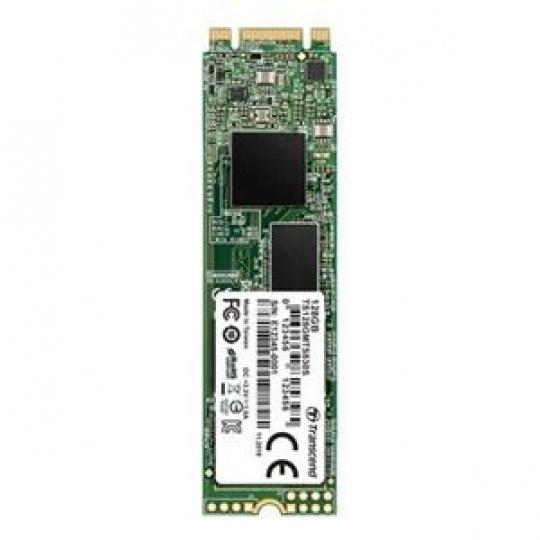 TRANSCEND MTS830S 128GB SSD disk M.2, 2280 SATA III 6Gb/s (3D TLC), 560MB/s R, 380MB/s W