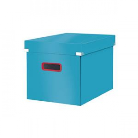 LEITZ Čtvercová krabice  Click&Store COSY, velikost L (A4), klidná modrá