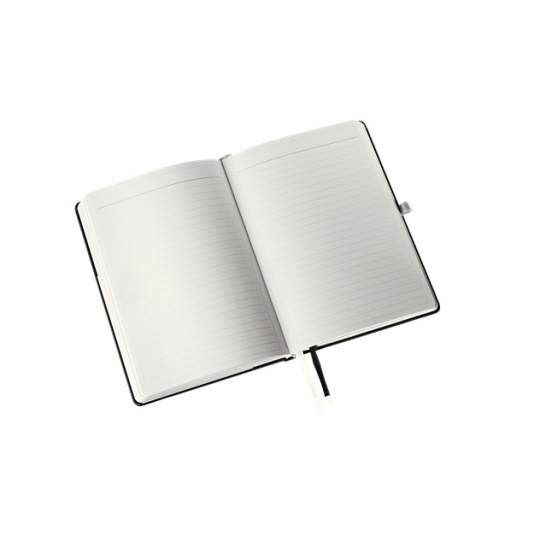 LEITZ Zápisník  STYLE A5, tvrdé desky, linkovaný, saténově černá
