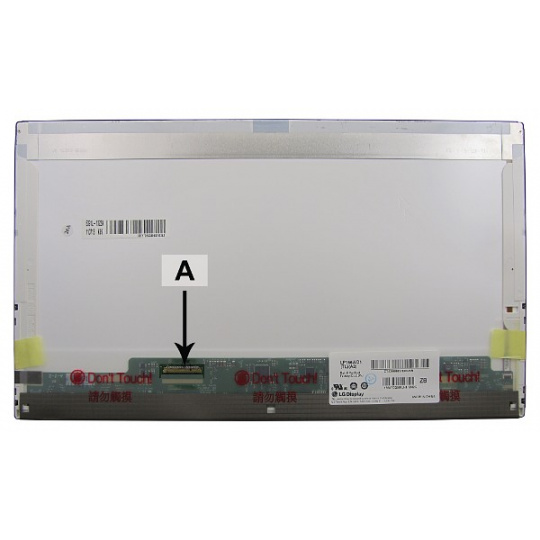 2-Power náhradní LCD panel pro notebook 15.6 HD+ 1600X900 LED matný 40pin