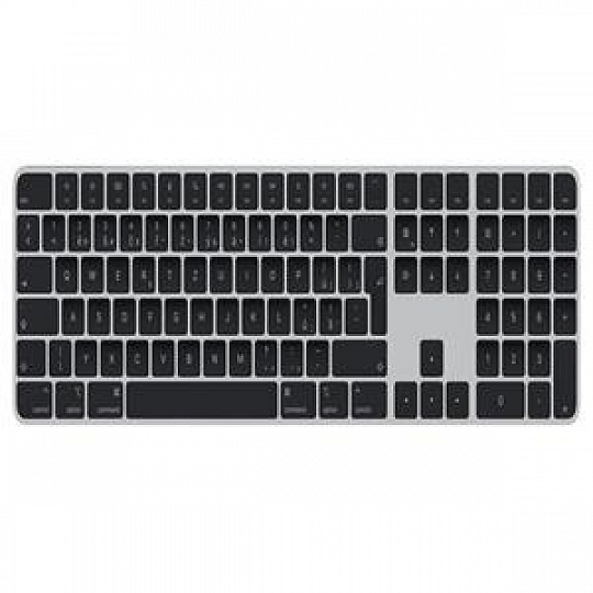 Apple Magic Keyboard s Touch ID a numerickou klávesnicí CZ Black Apple Magic Keyboard s Touch ID a numerickou klávesnicí CZ Black
