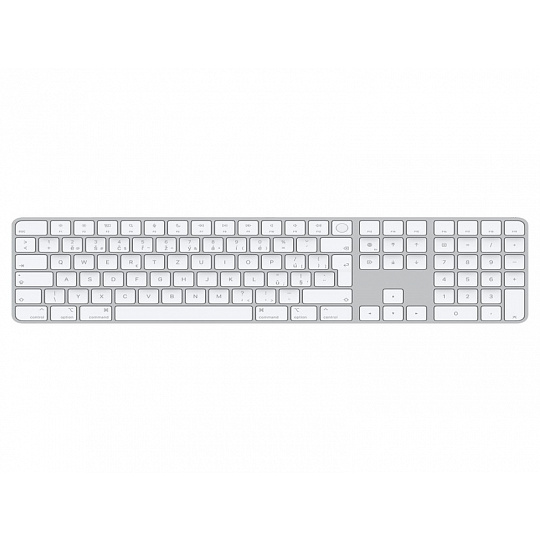 Apple Magic Keyboard s Touch ID a numerickou klávesnicí CZ Apple Magic Keyboard s Touch ID a numerickou klávesnicí CZ