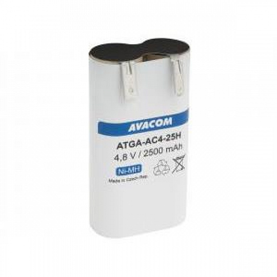Avacom Náhradní baterie pro nůžky na plot Gardena typ ACCU 4 Ni-MH 4,8V 2500mAh Avacom Náhradní baterie pro nůžky na plot Gardena typ ACCU 4 Ni-MH 4,8V 2500mAh