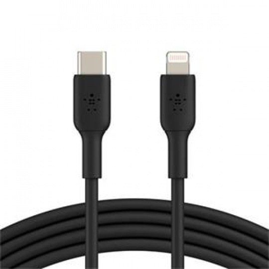 Belkin BOOST CHARGE™ USB-C kabel s lightning konektorem, 2m, černý