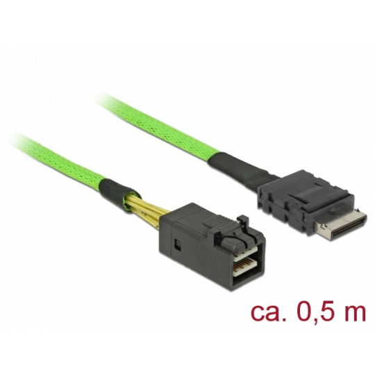 Delock Kabel OCuLink PCIe SFF-8611 > SFF-8643 50 cm