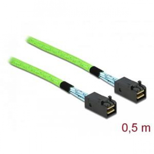 Delock Kabel PCI Express Mini SAS HD SFF-8673 na SFF-8673, 0,5 m