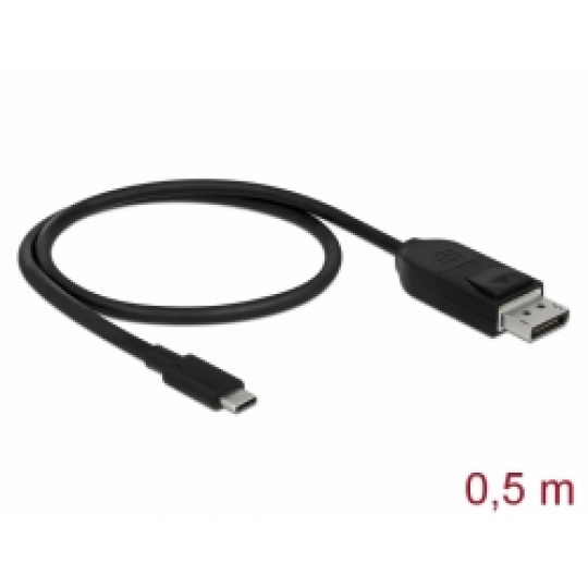 Delock Aktivní optický videokabel USB-C™, 4K 60 Hz, 10 m