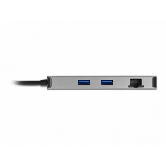 Delock Doková stanice USB Type-C™ 4K - duální HDMI MST / USB 3.2 / SD / LAN / PD 3.0