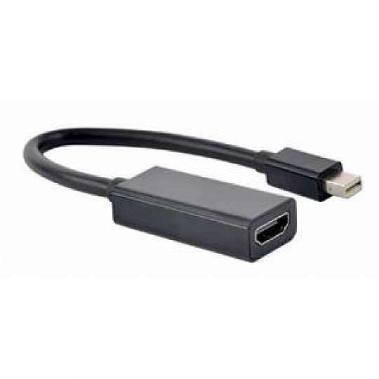 GEMBIRD kabelový adaptér 4K Mini DisplayPort na HDMI černý