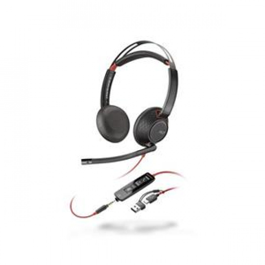 HP Poly BW 5220 USB-C HS +USB-C/A (Bulk)