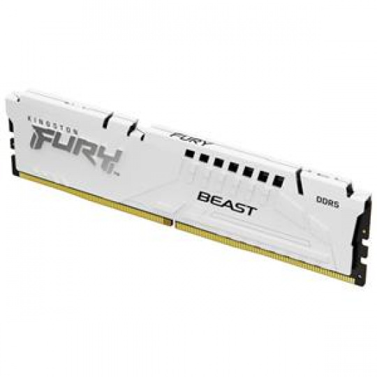 KINGSTON 16GB 6000MT/s DDR5 CL30 DIMM FURY Beast White XMP