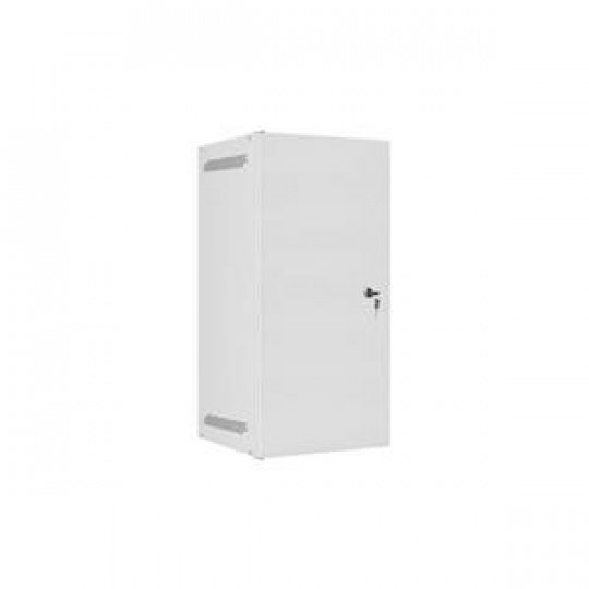 LANBERG RACKOVÁ SKŘÍŇ 10" NÁSTĚNNÁ 12U/280X310 PRO VLASTNÍ MONTÁŽ S KOVOVÝMI DVEŘMI ŠEDÁ  (PLOCHÉ BALENÍ)