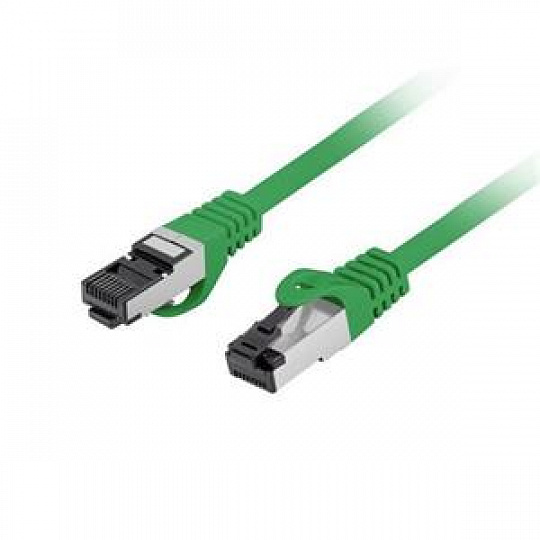 Lanberg PATCHCORD CAT.8.1 S/FTP LSZH CU 3M GREEN FLUKE PASSED
