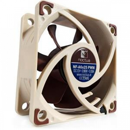 Noctua NF-A6x25 PWM, 60 x 60 x 25 mm Noctua NF-A6x25 PWM, 60 x 60 x 25 mm