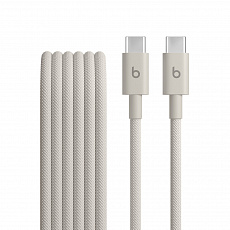 Beats 240W USB-C/USB-C Braided Cable (3m)-S.Stone Beats 240W USB-C/USB-C Braided Cable (3m)-S.Stone