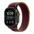 WATCH Ultra 4 49 Black TC/Burg.Trail Loop-M/L / SK