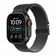 WATCH Ultra 4 49 Black TC/Black Titan Mil.Loop - L