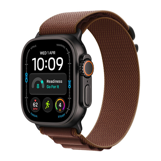 WATCH Ultra 4 49 Black TC/Burgundy Alp.Loop - S WATCH Ultra 4 49 Black TC/Burgundy Alp.Loop - S