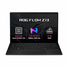 ASUS ROG Flow Z13/GZ302EA-RU225WZ/AIMAXPLUS-395/13,4"/2560x1600/T/32GB/1TB/AMD int/W11H/Black/2R