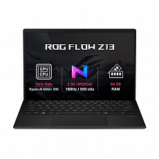 ASUS ROG Flow Z13/GZ302EA-RU227XZ/AIMAXPLUS-395/13,4"/2560x1600/T/64GB/1TB/AMD int/W11P/Black/2R