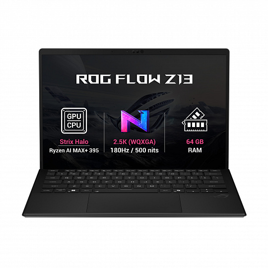 ASUS ROG Flow Z13/GZ302EA-RU227XZ/AIMAXPLUS-395/13,4"/2560x1600/T/64GB/1TB/AMD int/W11P/Black/2R