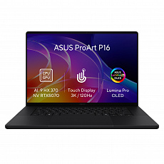 ASUS ProArt P16/H7606WP-OLED235XZ/AI9-HX370/16"/2880x1800/T/32GB/1TB/RTX 5070/W11P/Black/2R