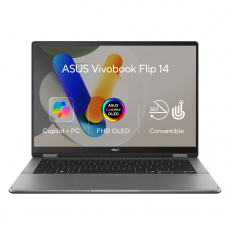 ASUS Vivobook Flip 14/TP3407SA-OLED041X/Ultra 7 Processor 258V/14"/WUXGA/T/32GB/1TB/Arc/W11P/Gray/2R
