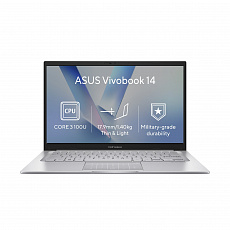 ASUS Vivobook 14/X1404VA-EB2276WZ/3-100U/14"/FHD/8GB/256GB/Intel int/W11H/Silver/2R ASUS Vivobook 14/X1404VA-EB2276WZ/3-100U/14"/FHD/8GB/256GB/Intel int/W11H/Silver/2R