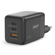 Acer GAN Charger, 2xUSBC-1xUSBA,black