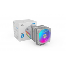 FSP Chladič CPU MP7-WA Dual, 120mm FDB Fan, White