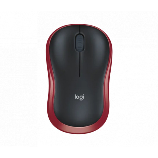 Akce myš Logitech Wireless Mouse M185 nano červená
