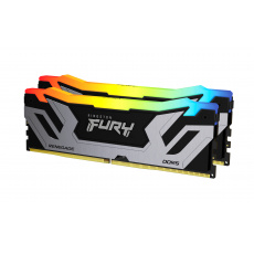 Kingston/CUDIMM DDR5/48/8800MHz/CL42/2x24GB/RGB/Black/Silv