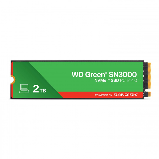 SSD 2TB WD Green SN3000 NVMe SSD 2TB WD Green SN3000 NVMe