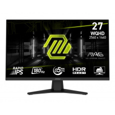 MSI MAG/274QF/27"/IPS/QHD/180Hz/0,5ms/Black/2R