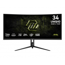 MSI MAG/342CQRF E20/34"/VA/wQHD/200Hz/0,5ms/Černá/3R