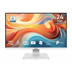 MSI Pro/MP241W E14V/23,8"/VA/FHD/144Hz/1ms/Bílá/3R
