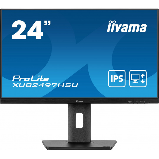 iiyama ProLite/XUB2497HSU-B1/23,8"/IPS/FHD/100Hz/1ms/Black/3R
