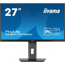 iiyama ProLite/XUB2797QSU-B1/27"/IPS/QHD/100Hz/1ms/Black/3R
