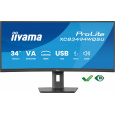 iiyama ProLite/XCB3494WQSU-B1/34"/VA/wQHD/120Hz/0,4ms/Black/3R