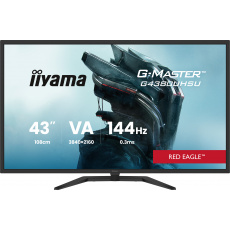 iiyama G-Master/G4380UHSU-B2/42,5"/VA/4K UHD/144Hz/0,3ms/Černá/3R iiyama G-Master/G4380UHSU-B2/42,5"/VA/4K UHD/144Hz/0,3ms/Černá/3R