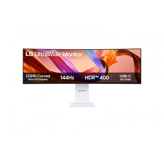 LG UltraWide/49U950A-W/49"/IPS/DQHD/144Hz/5ms/Bílá/2R LG UltraWide/49U950A-W/49"/IPS/DQHD/144Hz/5ms/Bílá/2R